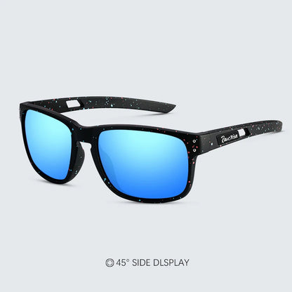 Men's Sunglasses New Arrival Square Polarized Sunglasses Goggles Sun Glasses TR90  With UV Protection