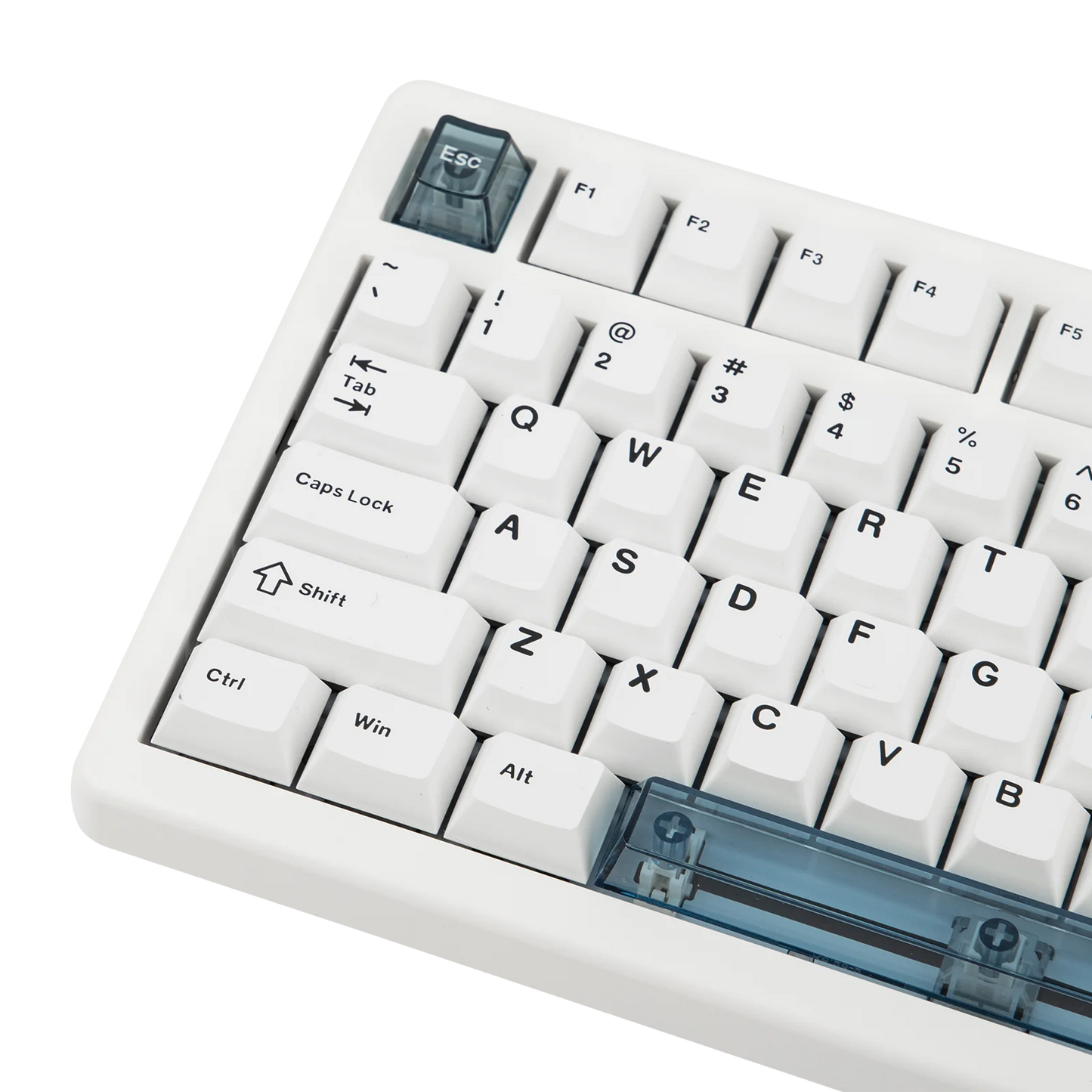 Teclado mecânico magnético EPOMAKER HE80 75% layout US QWERTY Hot-Swap Creamy Gasket com fio Hall Effect DKS SOCD para PC/Mac
