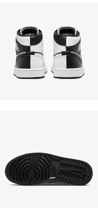 Nike Air Jordan 1 genuínos, ténis femininos casuais desportivos DR0501-101