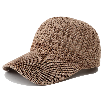 2025 New Summer Breathable Mesh Baseball Cap Snapback Hat Outdoor Sport Sunscreen Trucker Hats For Women Men Sunhat