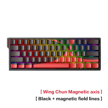 AULA WIN60 HE Wired Connection Magnetic Axis Keyboard RT Custom Mechanical Keyboard for E-sports Games 8K Polling Rate