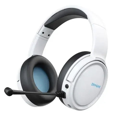 BINNUNE BW02 casque de jeu sans fil 2.4GHz USB Dongle Bluetooth 7.1 Surround suppression de bruit micro sur l'oreille casque pour PS5