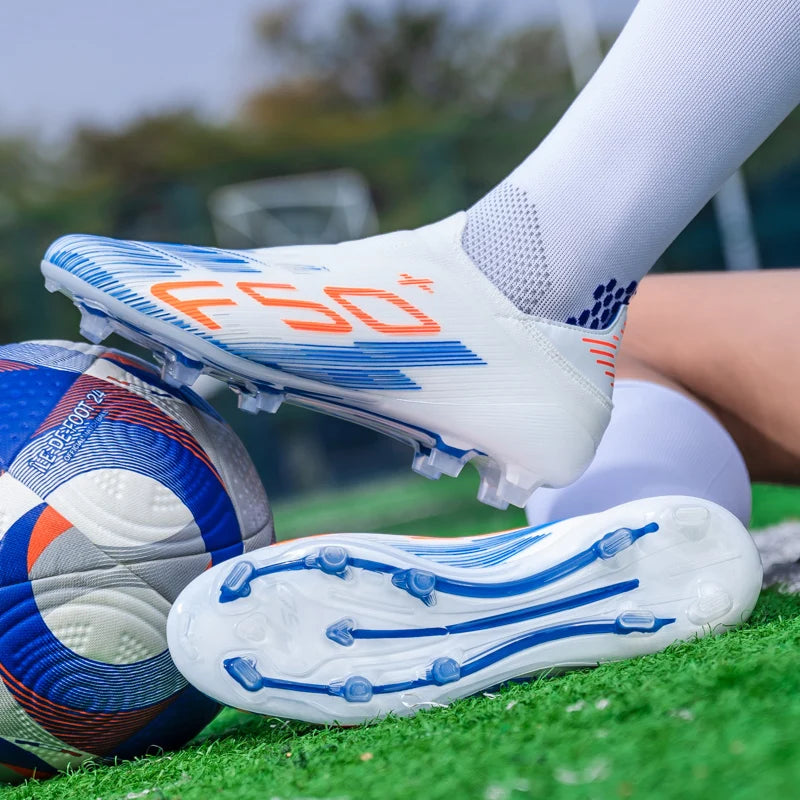 Pointure 35-45 Chaussures de football FG/TF pour hommes, futsal, professionnelles, unisexes, pour garçons, chaussures de football, baskets