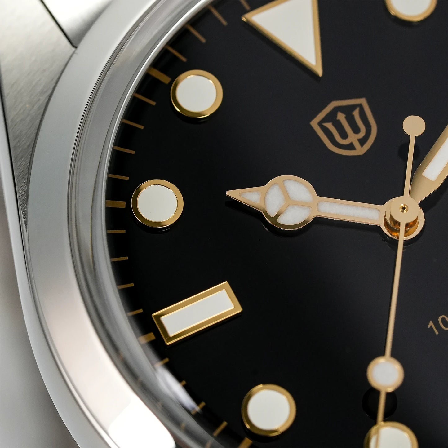 Watchdives WD1016 V3 37mm Watch VH31 Sweep Movement Stainless Steel Watches Luxury Sapphire 100m Waterproof Men Watch Box Gift