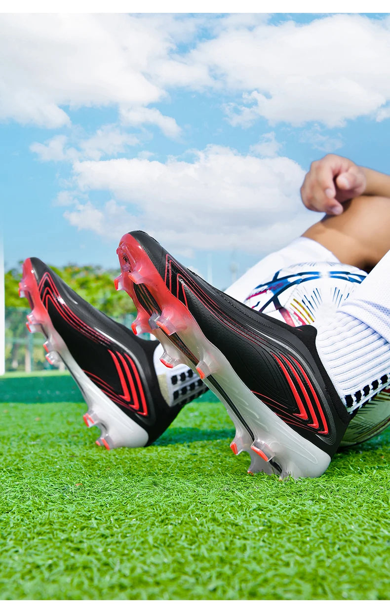 Nouvelles chaussures de football pour hommes et femmes, unisexe, vente chaude, futsal, ultra-légères, TF/FG, chaussures de football professionnelles de haute qualité, crampons, baskets.