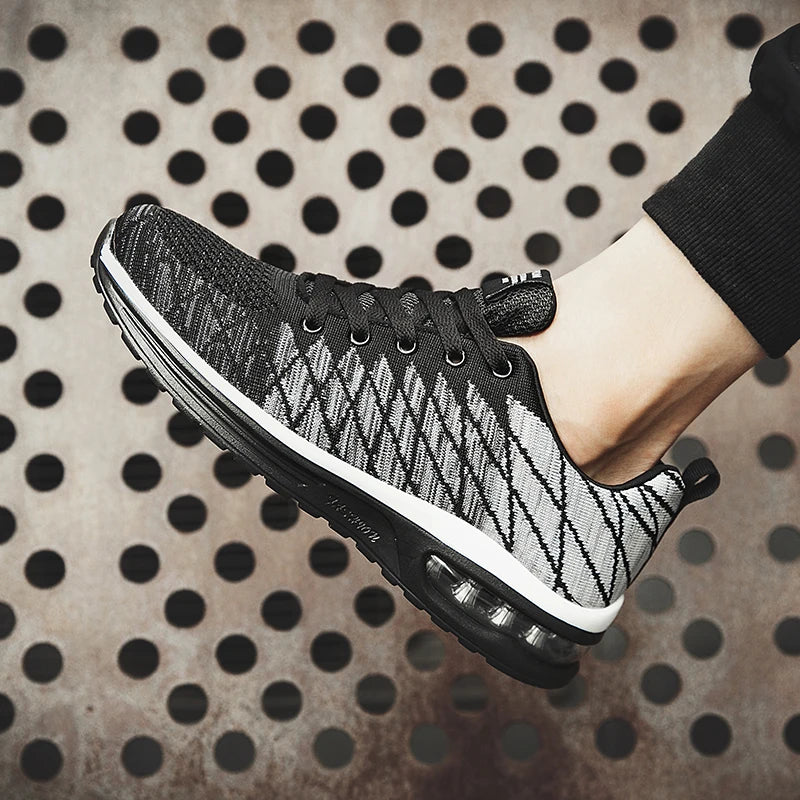 Men’s Running Shoes Fashion Breathable Outdoor Sports Sneakers Comfortable Athletic Footwear for Women