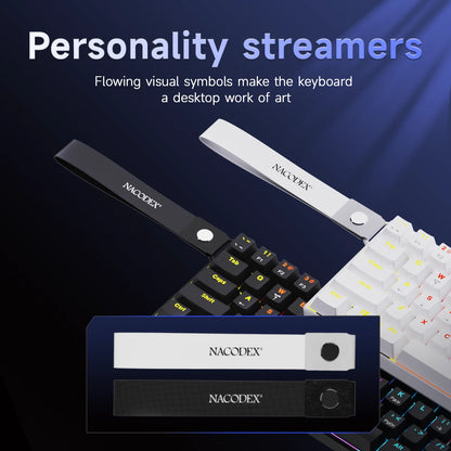 Ajazz NK61 Wired Mechanical Keyboard 60% Mixed Color RGB Hot-Swap 61 Keys Gaming Keyboard Rad Switch for Esports Gamers