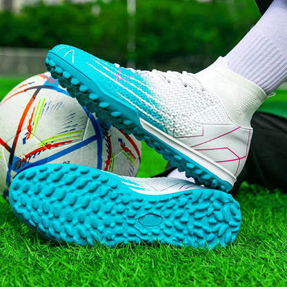 Chaussures de football professionnelles pour homme, crampons de football pour adulte, baskets de sport d'extérieur, ultralégères pour l'entraînement