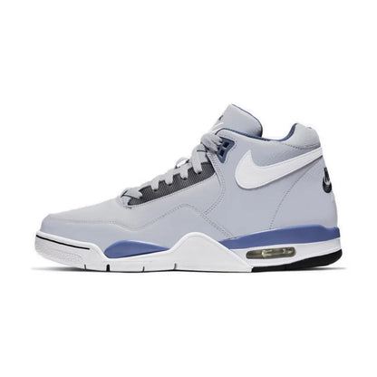 „Nike Flight Legacy Classic Style“ vidutinio aukščio retro krepšinio bateliai, unisex, raudoni/balti, BQ4212-100