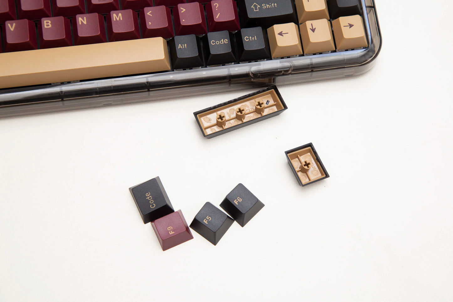 GMK Keycaps Double Shot Cherry Profile ABS Keycap For Cherry MX Switch Mechanical Keyboard 173 Keys Red Samruai Key Caps Custom
