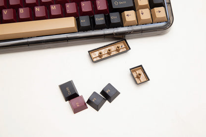 GMK Keycaps Double Shot Cherry Profile ABS Keycap For Cherry MX Switch Mechanical Keyboard 173 Keys Red Samruai Key Caps Custom