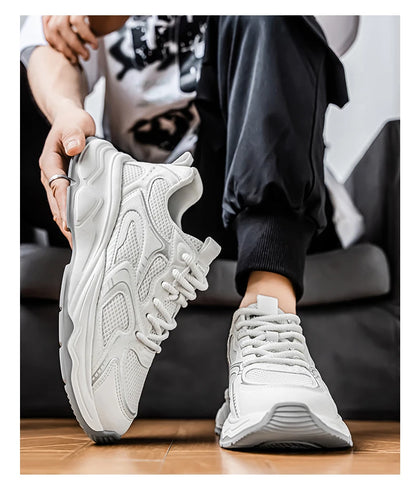 Baskets de sport décontractées pour homme, printemps-été, semelle souple, antidérapantes, respirantes, pour la course en extérieur, chaussures de sport tendance « Youth Joker »