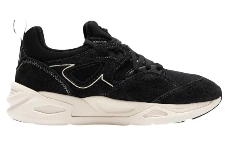 Puma Trc Blaze, chaussures de ville confortables et polyvalentes, modèle bas, chaussures de loisirs, chaussures décontractées, noires, 390153-02.