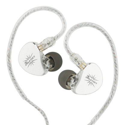 Kiwi Ears Belle 10mm DLC Dynamic Driver In-Ear Monitor HiFi Wired Earbuds with Silver-Plated Cable, Professional Audiophile IEM by Linsoul