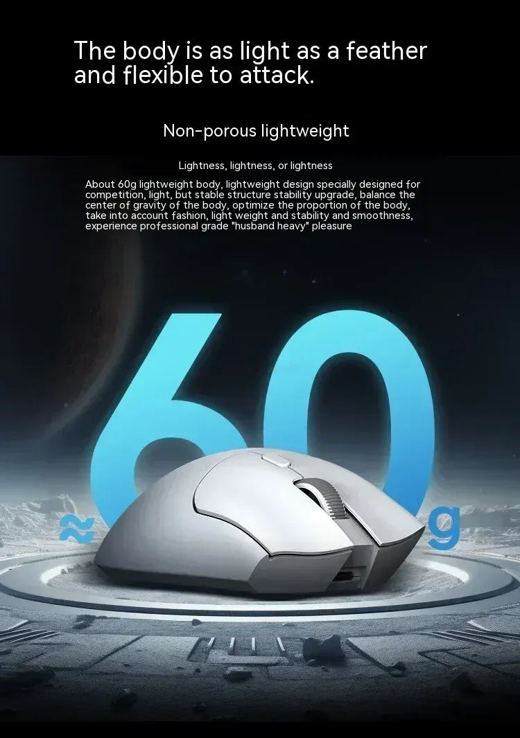 Metaphyuni Metapanda P1 draadloze muis P1 Pro Max Paw3395L lage latentie lichtgewicht e-sports gamingmuis ergonomisch pc-gamercadeau