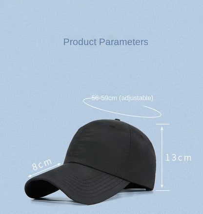 Unisex Waterproof Baseball Cap Outdoor Hat Quick Dry Sun Hat [All Senson] Men Women Sport Golf Hat