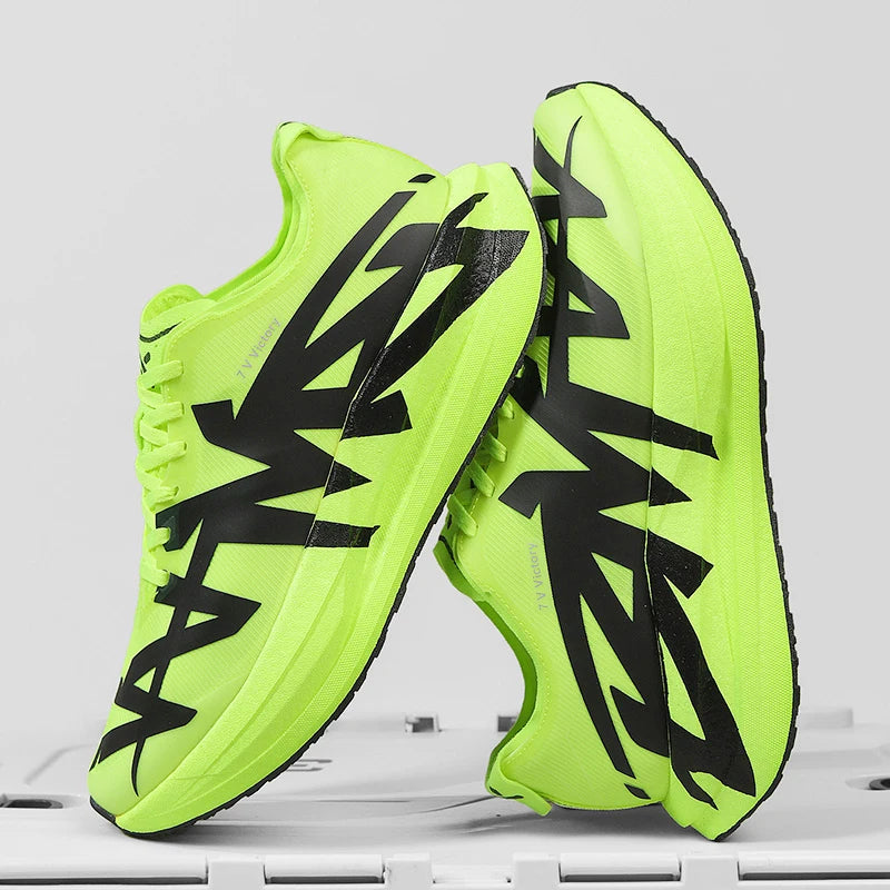 Men's Sports Shoes, Casual Running Shoes, Unisex Jogging Shoes, Popcorn Outsole, Lightweight Breathable Sports Shoes, Women's Non-Slip Shock-Absorbing Athletic Running Shoes Size 34-44