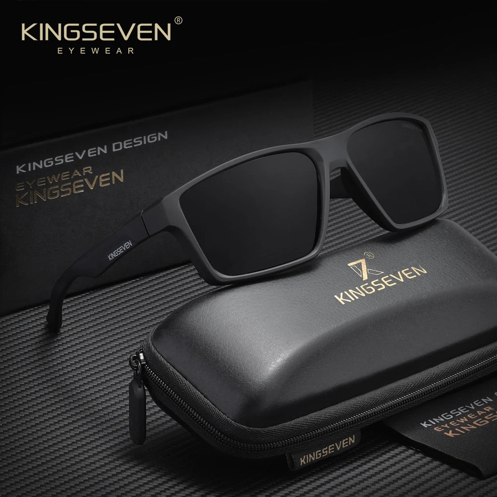 KINGSEVEN Polarized Sunglasses For Men Women Driving Glasses Male Goggle UV400 Driving Outdoor Eyewear TR90