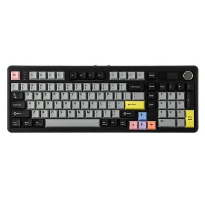 EPOMAKER TH99 PRO 96% ANSI US Layout Hot-Swap Wired/Bluetooth/2.4Ghz Wireless Mechanical Keyboard with 10000mAh for PC/Mac
