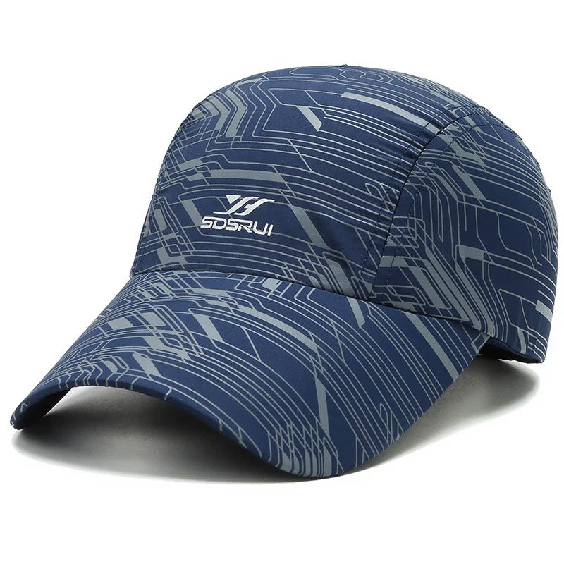 New Summer Quick Drying Thin Breathable Baseball Cap Men Women Sport Outdoor Hiking Climbing Cycling Fishing Run Hat Bone