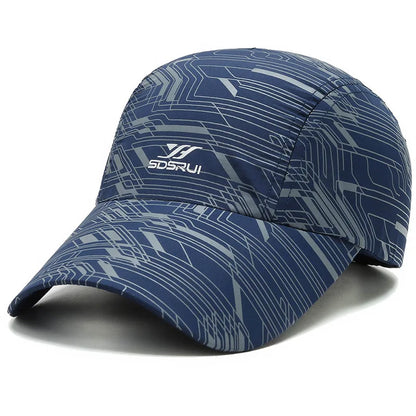 New Summer Quick Drying Thin Breathable Baseball Cap Men Women Sport Outdoor Hiking Climbing Cycling Fishing Run Hat Bone
