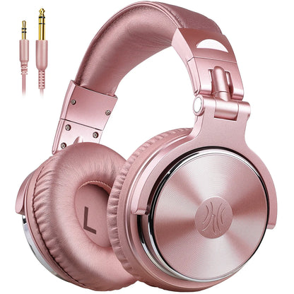 OneOdio Pro-10 Studio Monitoring Headphones – Wired HiFi Over-Ear Headset with 50mm Drivers, Deep Bass & Professional Audio