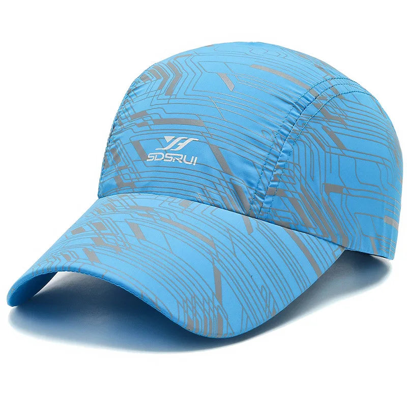New Summer Quick Drying Thin Breathable Baseball Cap Men Women Sport Outdoor Hiking Climbing Cycling Fishing Run Hat Bone