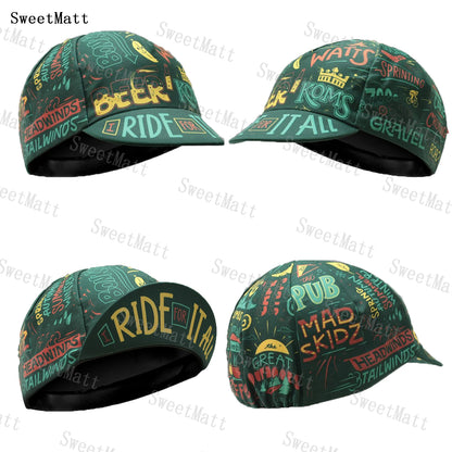 Casquette de cyclisme rétro SweetMatt Classic : simple, colorée, plusieurs styles au choix, taille unisexe, séchage rapide