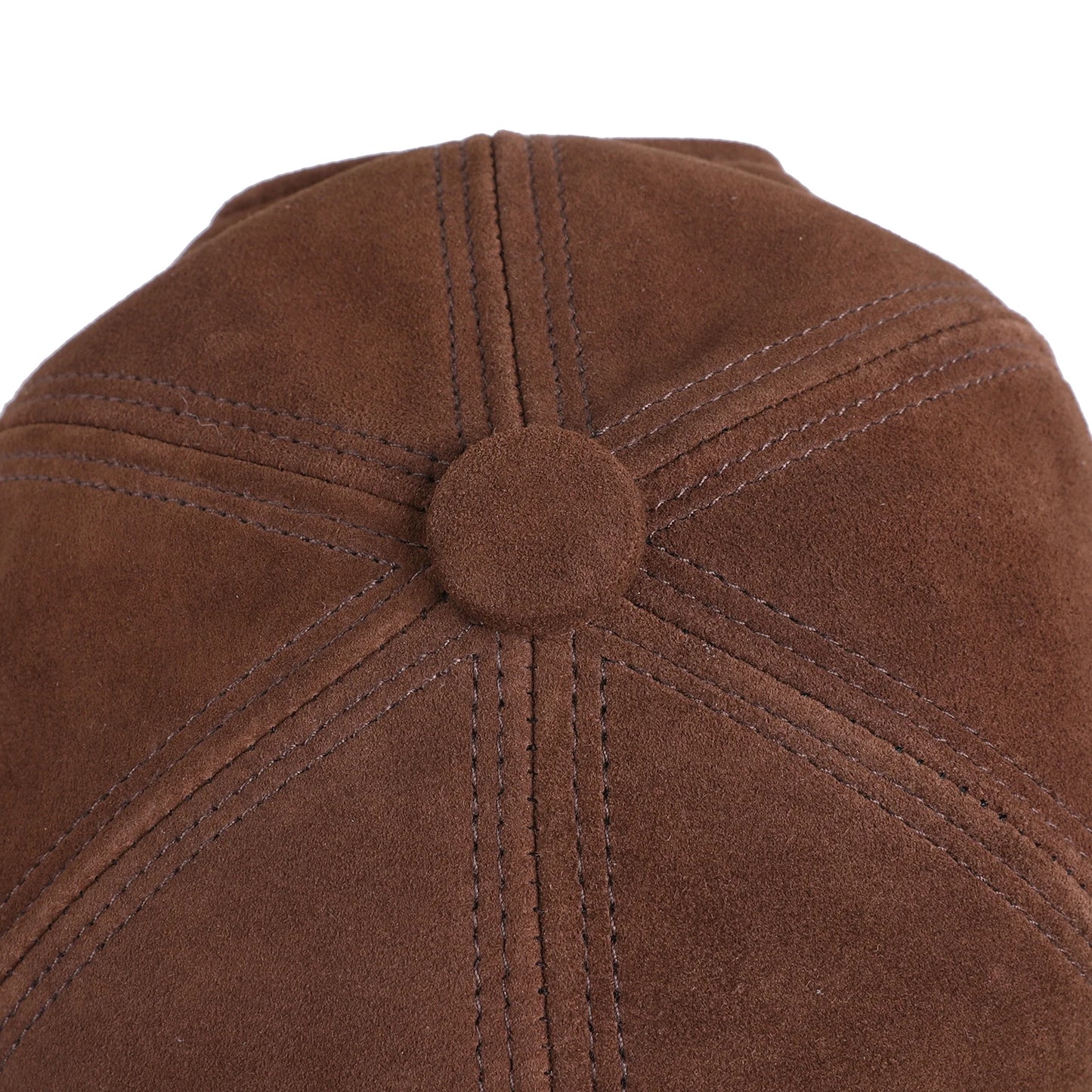 BOONJOVIA Unisex Genuine Suede Leather Baseball Caps for Mens Womens-Adjustable Buckle Back Real Leather Hats