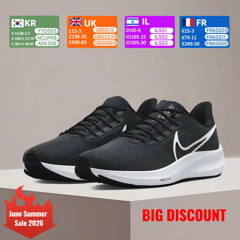 „Nike Air Zoom Pegasus“ vyriški bateliai „Pegasus“ – kasdieniai, madingi, universalūs, kvėpuojantys, lengvi, su amortizacija bėgimo bateliai DH4071-001