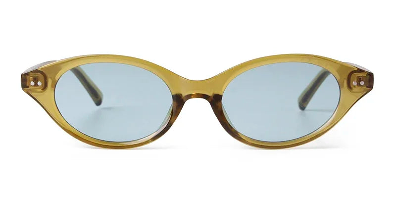 Trend Tortoise Shell Cat Eye Sunglasses 2025 Women Men Brand Designer Sun Glasses Cateye Rivets Narrow Frame Shades Female UV400