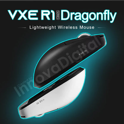 Mouse gaming wireless ATK VXE Dragonfly R1 Pro MAX PAW3395 R1 SE Plus personalizzato per eSport FPS, ricaricabile e leggero