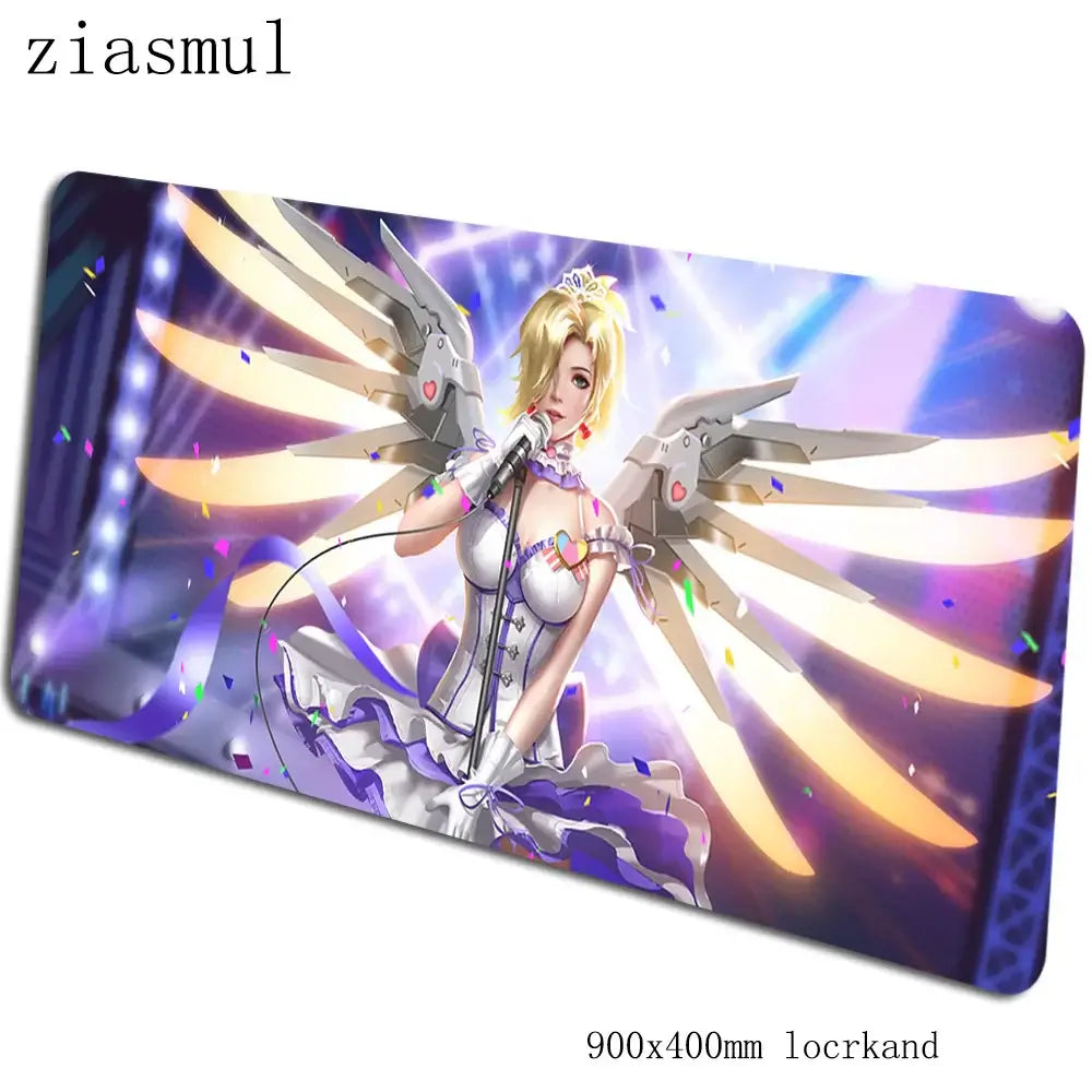 overwatch mouse pad 90x40cm mousepads Aestheticism gaming mousepad gamer Gorgeous personalized mouse pads keyboard pc pad