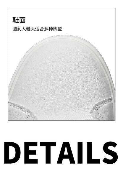New  Men's Sneakers Elevator Shoes Heightening Height Increase Insole 6-10CM High Heels Shoes Leather Sport Shoes Men Shoes