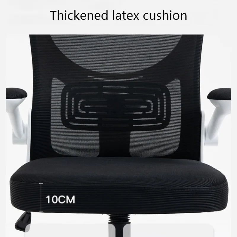 Neuer drehbarer Mesh-Computerstuhl – komfortabler ergonomischer Stuhl für Zuhause, langes Sitzen, höhenverstellbar, für Wohnheim, Büro, Arbeitszimmer und E-Sport