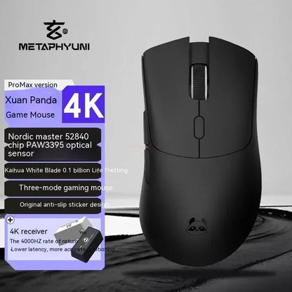 Metaphyuni Metapanda P1 draadloze muis P1 Pro Max Paw3395L lage latentie lichtgewicht e-sports gamingmuis ergonomisch pc-gamercadeau