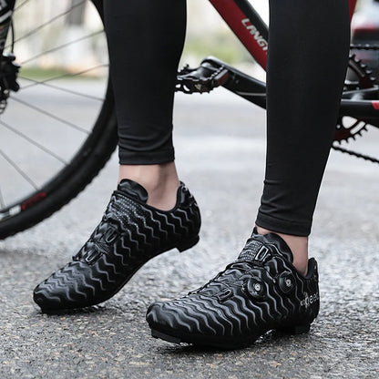 New cycling shoes road cycling men's racing competition self-locking speed cycling sports shoes women's Spd Cleats cycling shoes