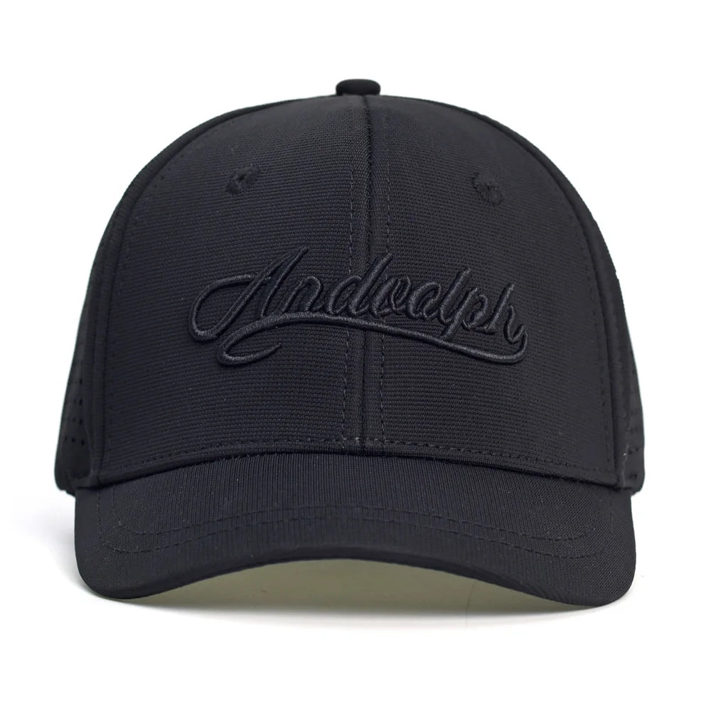 Baseballcap mit kurzem Mesh-Schirm, hinten geschlossen, für Damen und Herren, atmungsaktiv, Snapback-Cap, anliegender Dad Hat, verstellbar, einfarbig, im Trucker-Stil