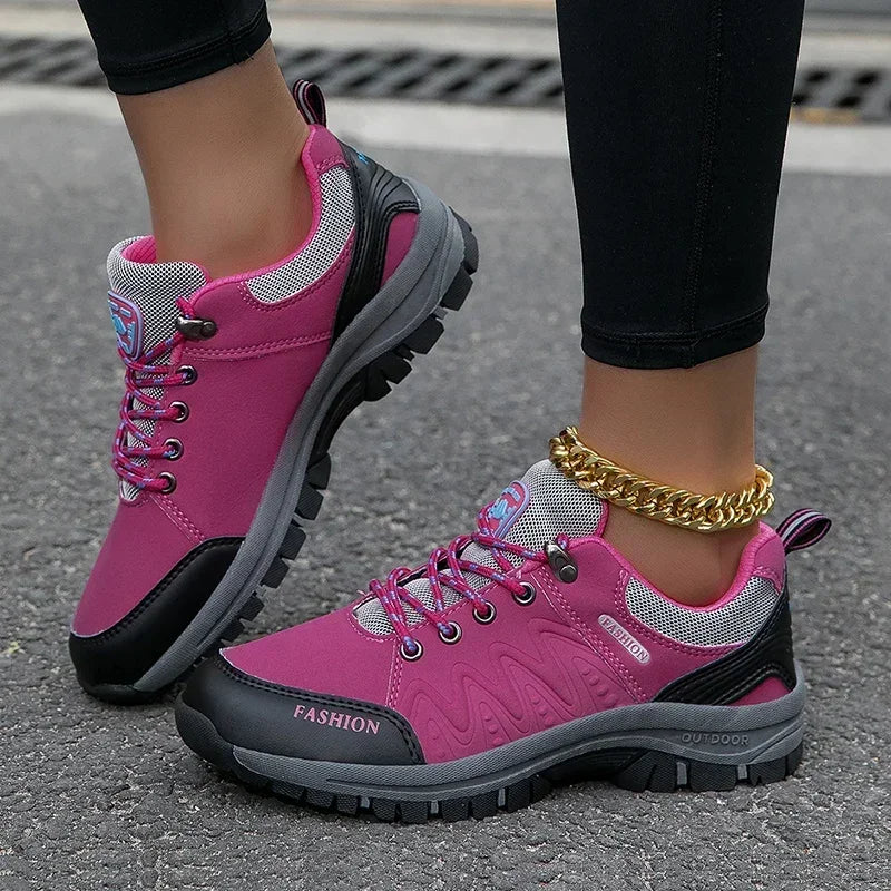 Vandresko til kvinder, outdoor-sneakers, skridsikre vandresko, komfortabelt fodtøj, klatre- og joggingstøvler, sportssko til kvinder
