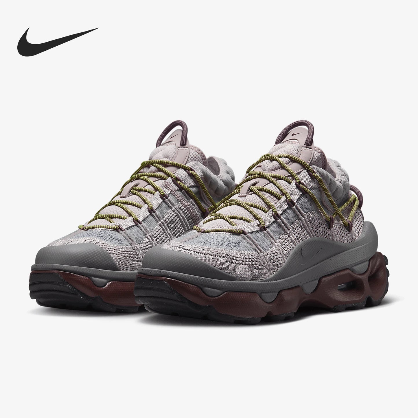 Nike genuine Fall/Winter New Unisex Thick Sole Air Cushion Running Shoes FD2110-002