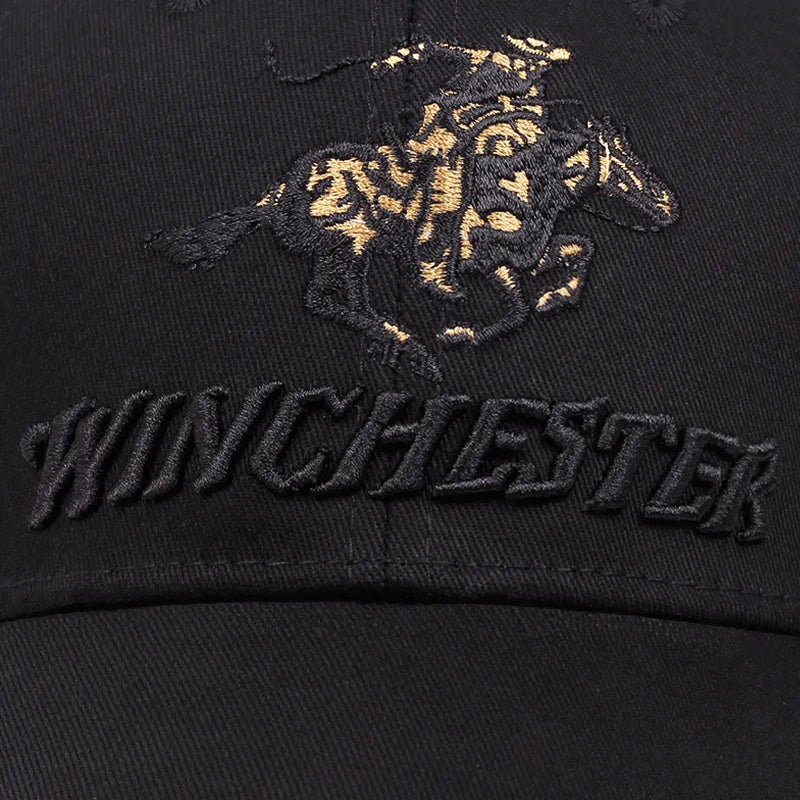 Unisex Winchester Letter Embroidery Baseball Caps Spring and Autumn Outdoor Adjustable Casual Hats Sunscreen Hat