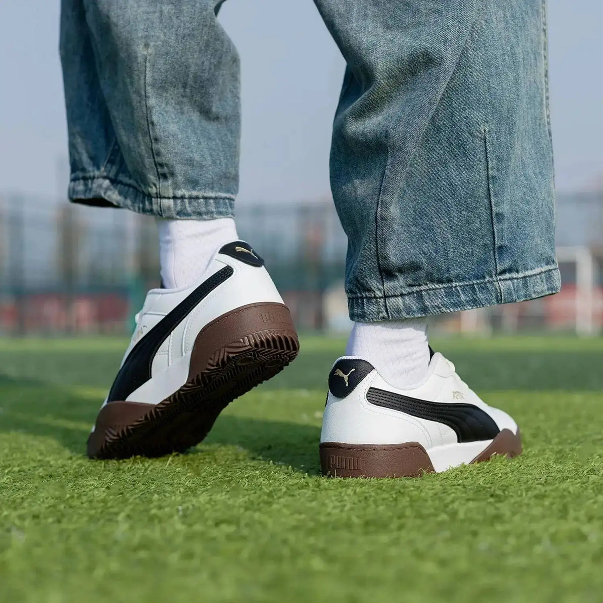 Nouvelles baskets Puma pour hommes et femmes, Tifosi confortables et décontractées avec logo estampé or sur le côté, chaussures de voyage 397454-02