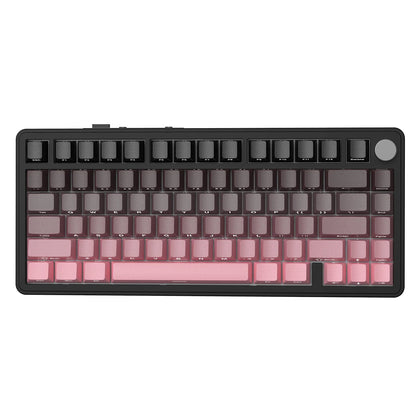 ATTACK SHARK X85/X85Pro Wireless Mechanical Keyboard 75% 82 Keys Tri-Mode Bluetooth Wird RGB Hot Swap Gasket Knob Large battery