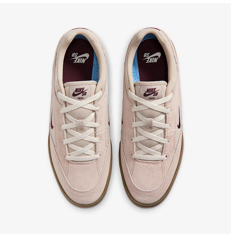 Nike Authentic SB Malor – slitstarka sportskor med snörning och låg skaft för män FV6064-100