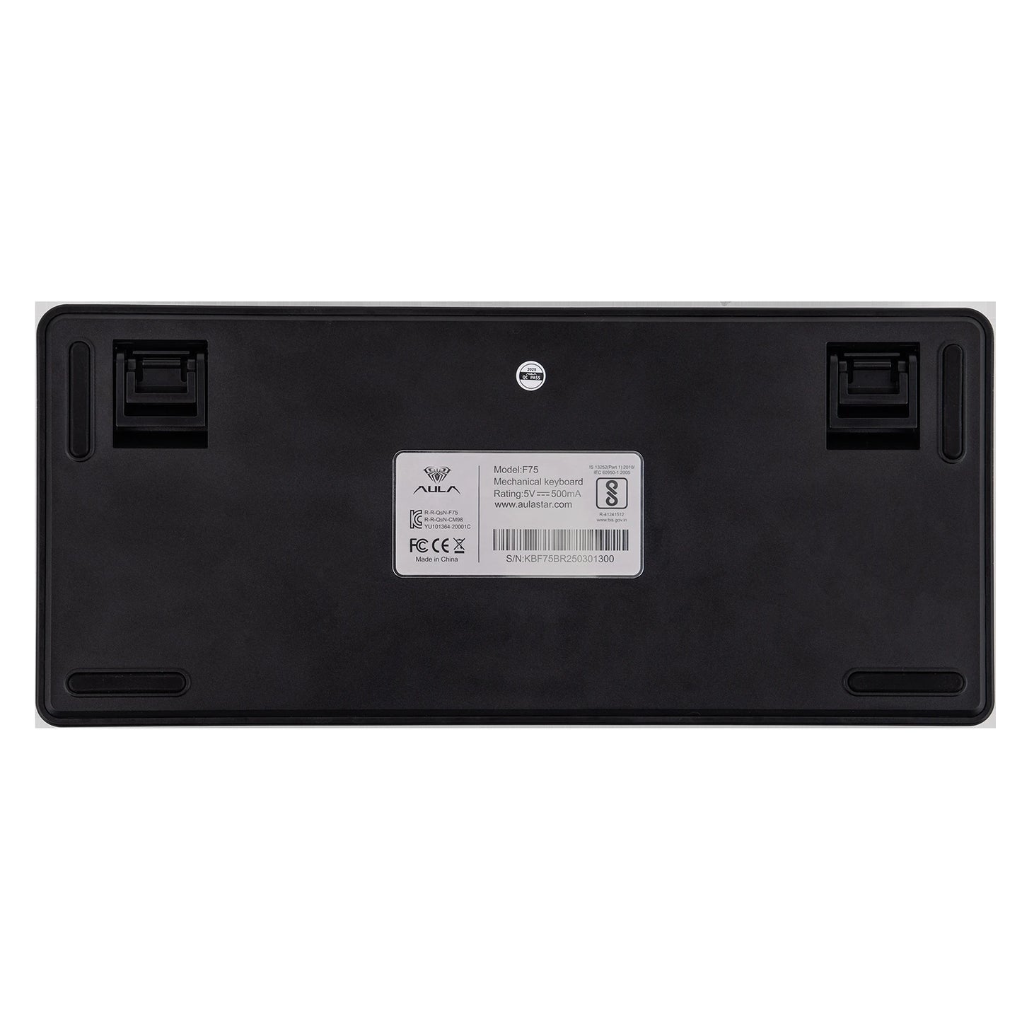EPOMAKER x AULA F75 Wired Only 75% ANSI US Layout Gasket Hot-Swap Mechanical Keyboard for Mac/WIN/Android with Knob