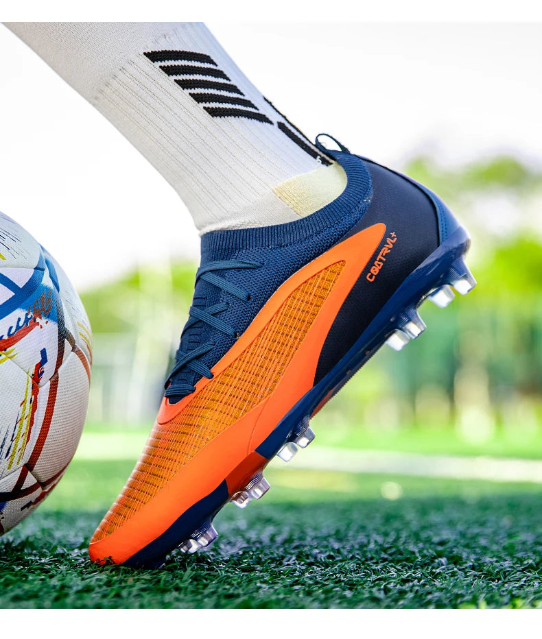 Men's New TF Football Boots Sneakers Professional Society Casual Male Soccer Shoes Futsal High-Quality Football Shoes Training
