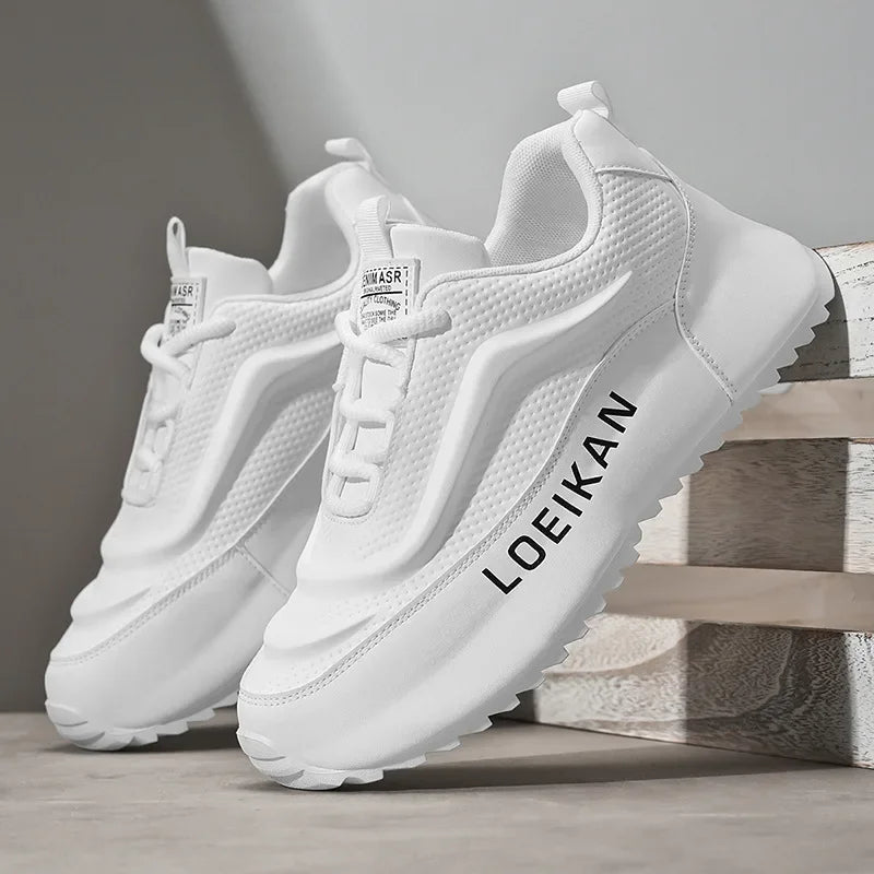 Men's Walking Running Shoes Men Casual Lightweight Tennis Shoes Sports Sneakers Breathable New Fashion Sneakers Plus Size 47