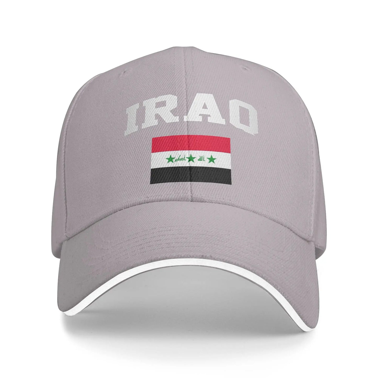 Women Men Iraq Flag Iraqi Outdoor Hat  Sun Cap Casual Baseball Cap Sunscreen Hats