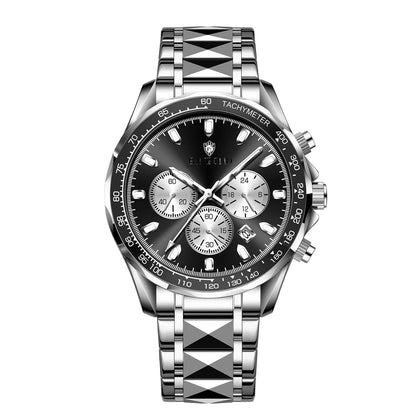 Reloj automático para hombre, azul, deportivo, digital, de última moda, relojes de cuarzo, relojes de lujo
