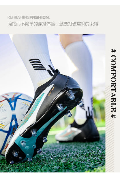 Men's New TF Football Boots Sneakers Professional Society Casual Male Soccer Shoes Futsal High-Quality Football Shoes Training